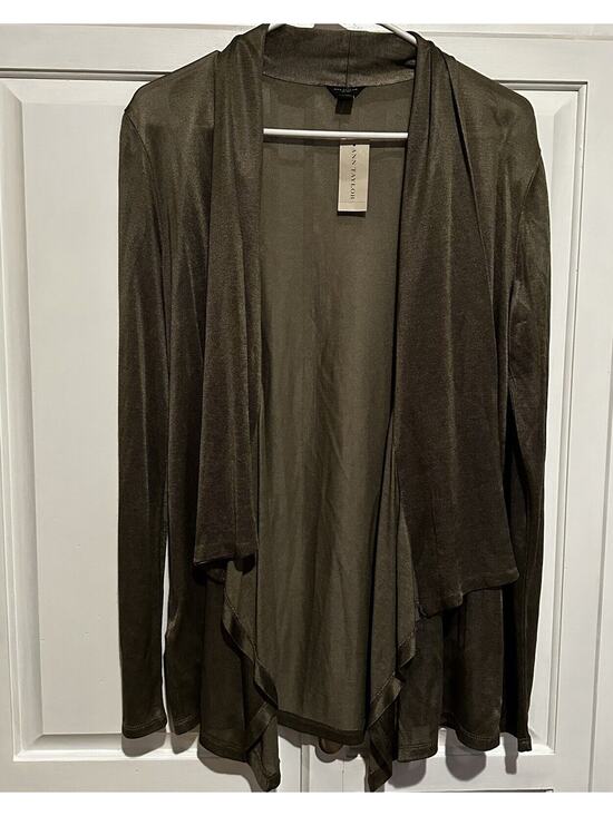 Ann Taylor Sweaters - Ann Taylor Rayon Open Front Cardigan Sweater Women’s Size XS NWT